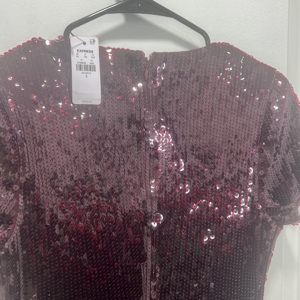 Express sequin dress - Picture 3 of 5